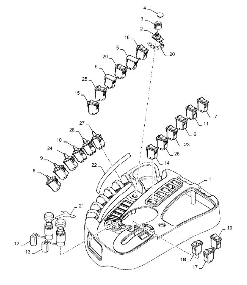 87367793 - выключатель