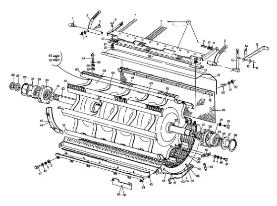 200291 - Кольцо вала битера ТС5